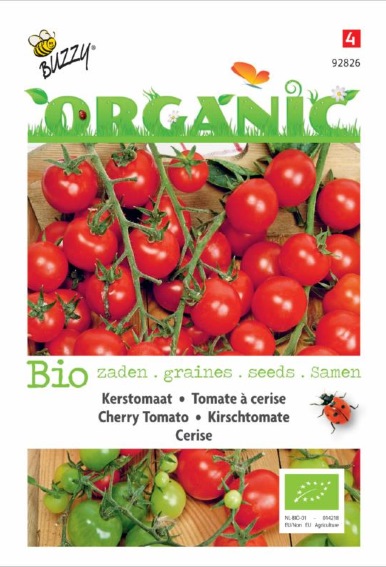 Kerstomaat Cerise BIO (Solanum) 75 zaden